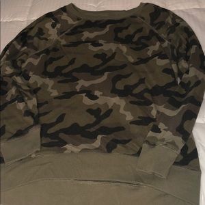 Camo crewneck from AE